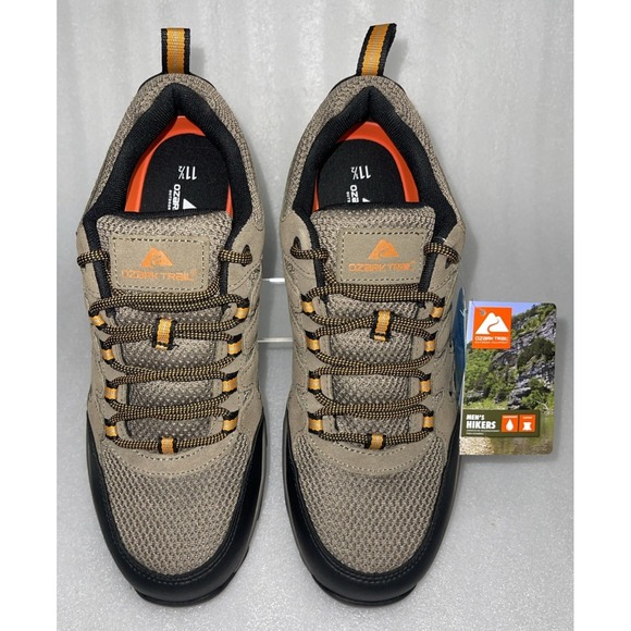 Ozark Trail Taupe Waterproof Lightweight Hiking Shoes Men's Size 11.5 NEW IN BOX - Picture 10 of 16